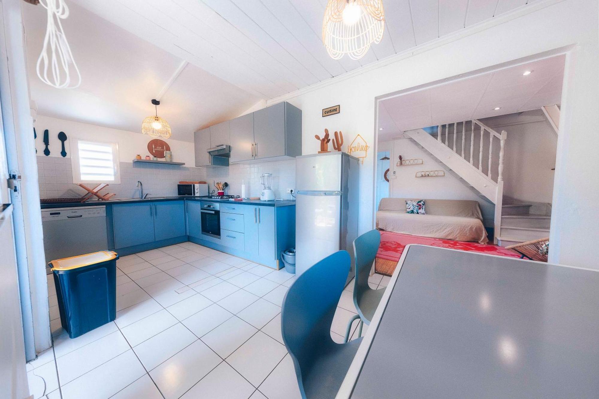 Appartement COCO T4 en R+1 proche du lagon La Saline Le Bains Extérieur photo